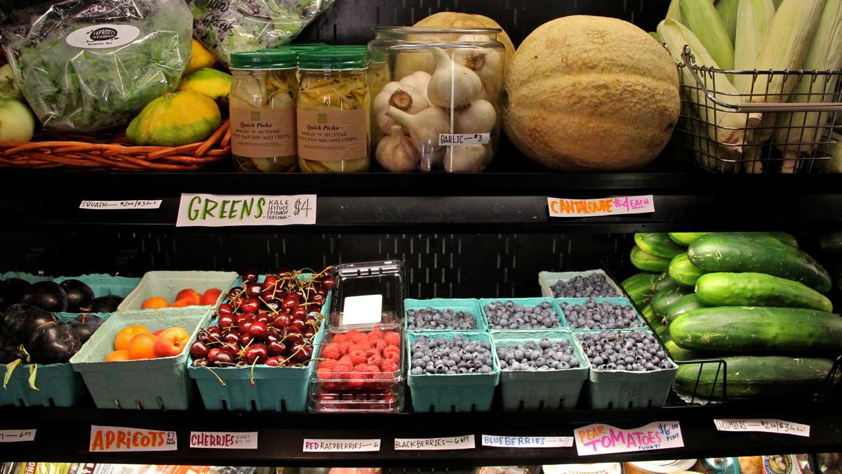 The Erace brothers seek out small local farms using organic methods to stock their shelves. (Emma Lee/WHYY)
