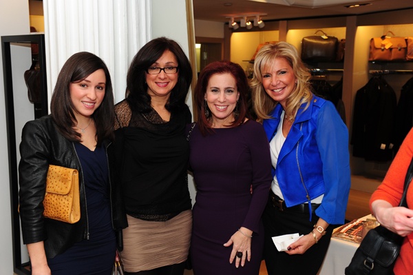 <p><p>Rachel Kohn (left), Michaela Petrone, member of the Friends of Rittenhouse Square Robyn Lewison, and Janice Kramer (Photo courtesy of Nick D’Aquanno)</p></p>
