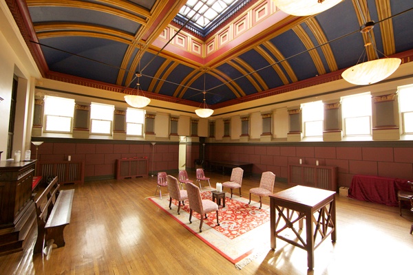 <p><p>In 1875, Furness and Hewitt designed the chapel and parish house next to the Church of St. Luke and the Epiphany on 13th Street in Center City Philadelphia. (Nathaniel Hamilton/for NewsWorks)</p></p>
