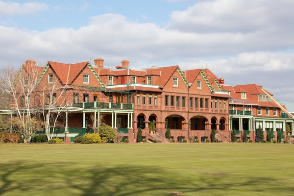 <p><p>The Merion Cricket Club, located in Haverford, Pa, is the sixth club house designed by Frank Furness and his business partner Allen Evans, who was one of the founders of the club in 1865. (Nathaniel Hamilton/for NewsWorks)</p></p>
