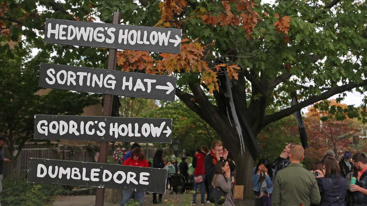 Harry Potter Festival in Chestnut Hill (Natavan Werbock/for NewsWorks)