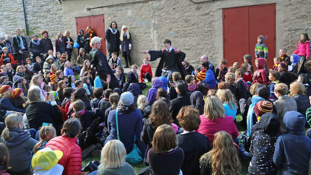 ﻿Harry Potter Festival in Chestnut Hill (Natavan Werbock/for NewsWorks)