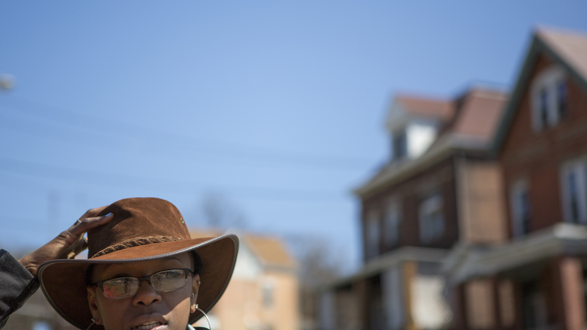  Lifelong Hazelwood resident Jourdan Hicks (Jessica Kourkounis/ for Keystone Crossroads) 