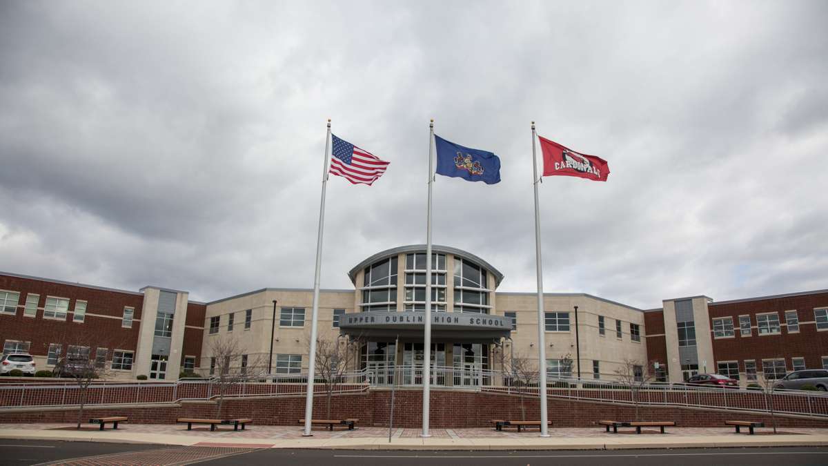 Upper Dublin High School in Montgomery County. (Emily Cohen for WHYY)