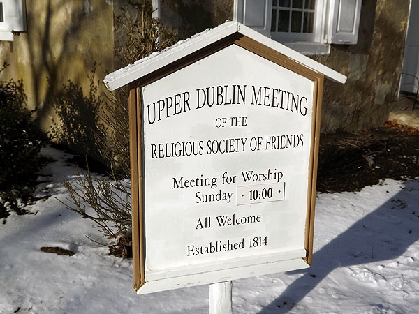 <p><p>In the mid 1800's those who died while escaping slavery on the underground railroad were buried at the cemetery behind th meetinghouse. (J.Woods/NewsWorks)</p></p>
