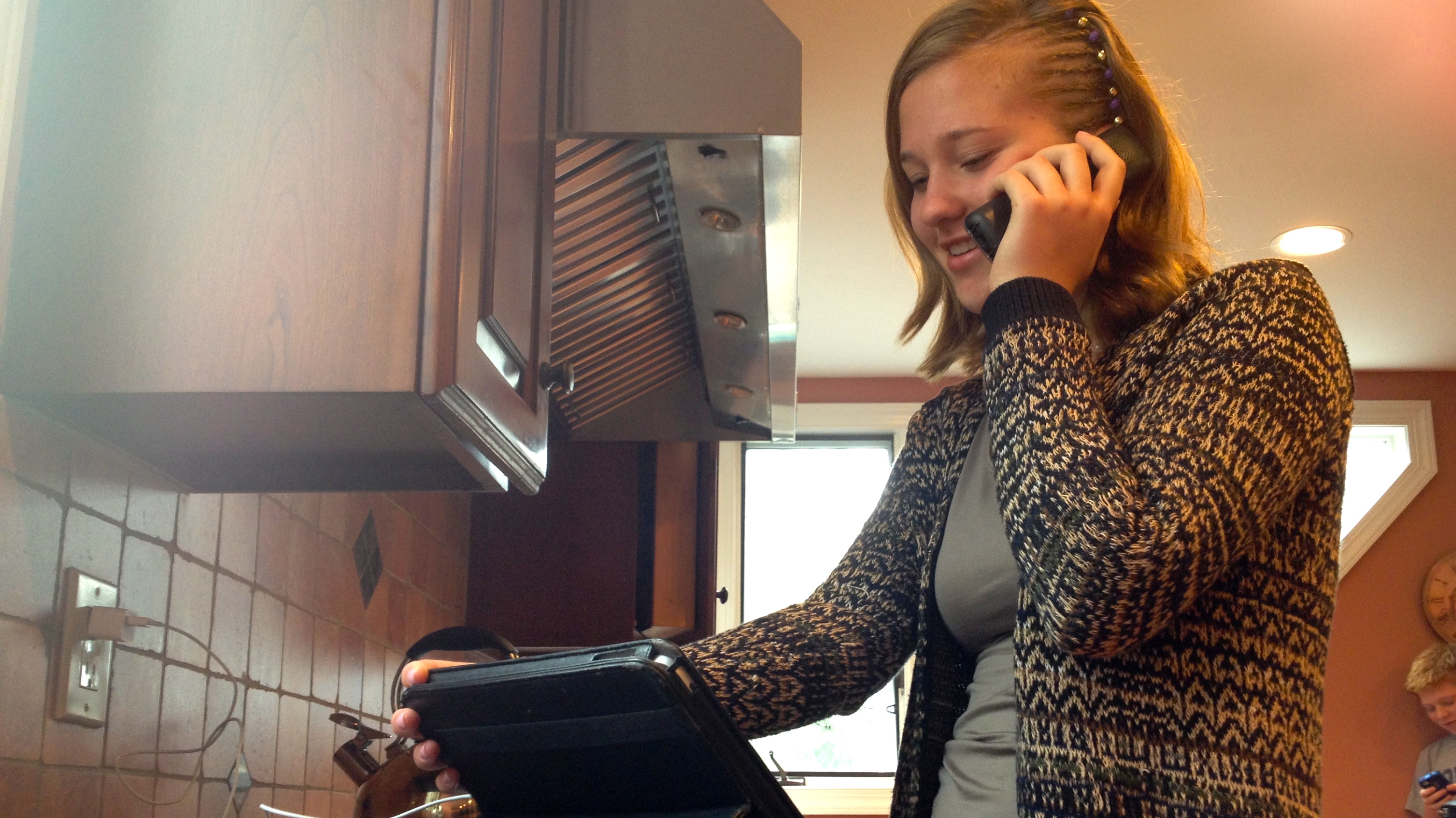  Jill Bernstein at her home in Haverford, Pa. (Zack Seward/WHYY) 