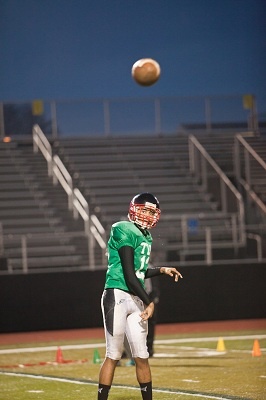 <p><p>Imhotep quarterback Andre Dreuitt is only a sophomore. (Brad Larrison/for NewsWorks)</p></p>
