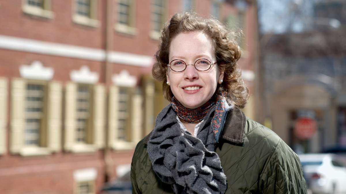  Laura Keim, interim director of Historic Germantown, said the group's sites attract more than 60,000 visitors annually. But how can the area attract more tourists? (Bas Slabbers/for NewsWorks) 