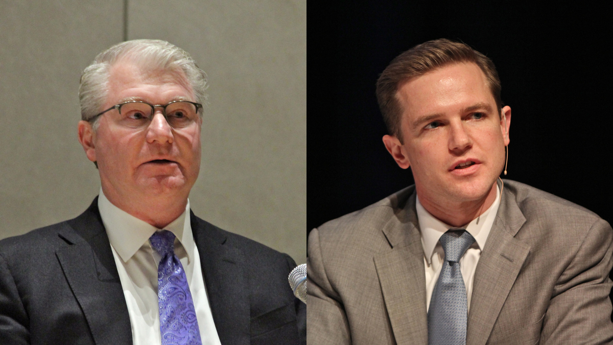  Labor leader John Dougherty may be quiet but powerful backer of Jack O'Neill for Philadelphia district attorney. (Emma Lee/WHYY, file) 