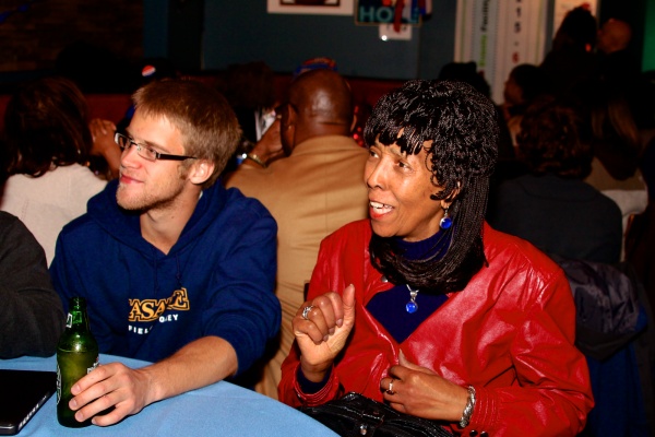 <p><p>Anticipation as more election results are being reported. ( Jana Shea /for NewsWorks )</p></p>
