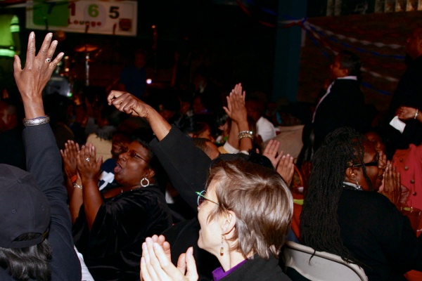 <p><p>Cheers erupt when it is projected that President Obama has won Pennsylvania. (Jana Shea /for NewsWorks )</p></p>
