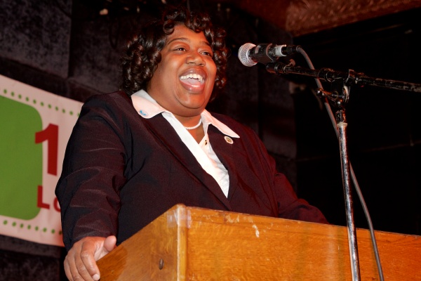 <p><p>PABSE President-elect, Aliya Catanch Bradley welcomes attendees. ( Jana Shea /for NewsWorks )</p></p>
