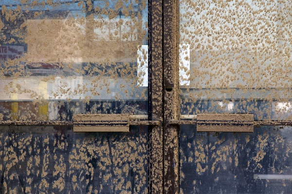 <p>Most of the town is coated in a thick layer of sand. ( Jana Shea /for NewsWorks )</p>
