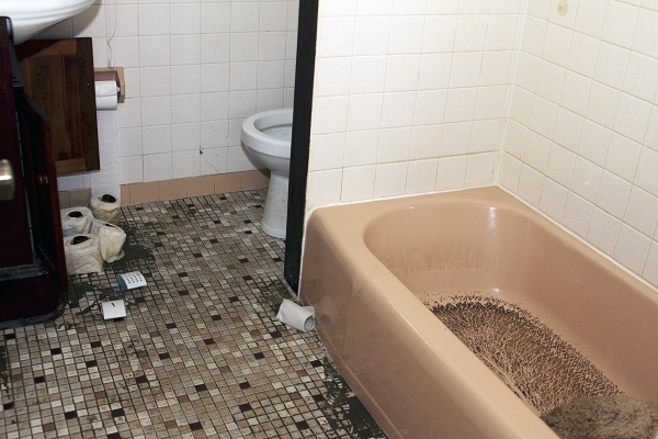 <p>Flood damage is not just a mess, but a health hazard because of mold. ( Jana Shea /for NewsWorks )</p>
