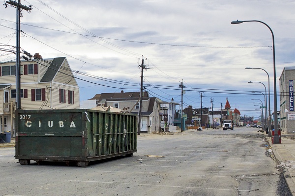 <p>Seaside Heights' main drags are empty except for contractors and the occasional Mack Truck carting away more debris.( Jana Shea /for NewsWorks )</p>
