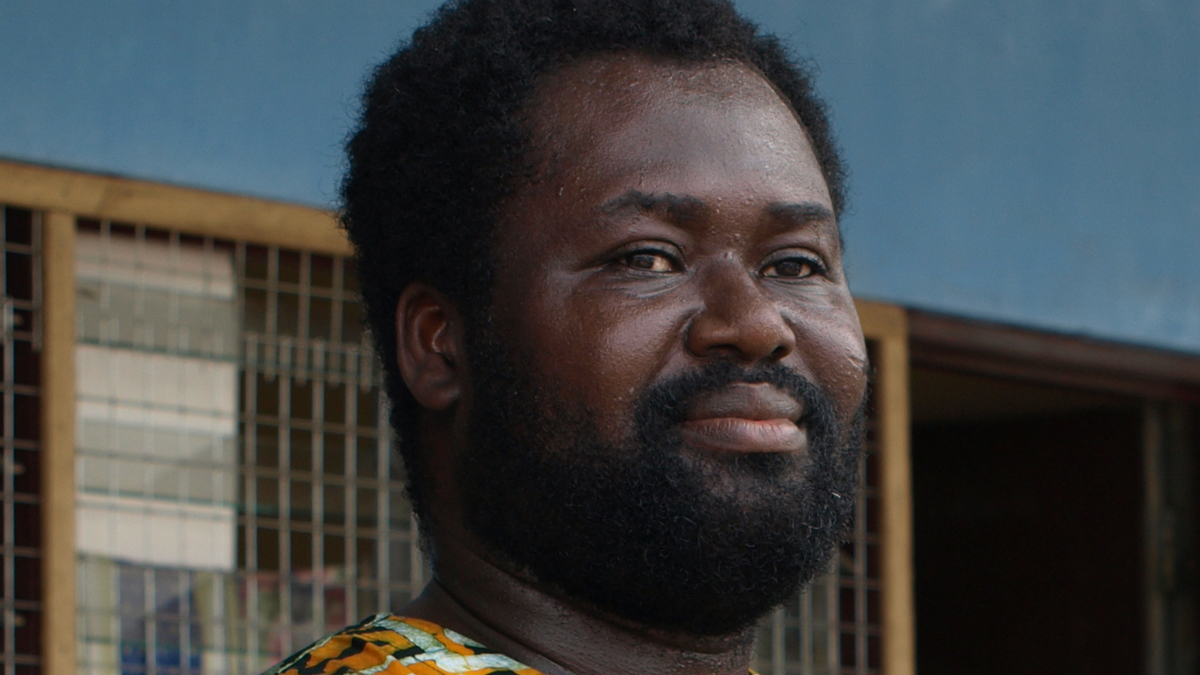  Kwesi Koomson at his Heritage Academy, a school he founded in 2004. (Image courtesy of Melissa Schoerke Koomson) 