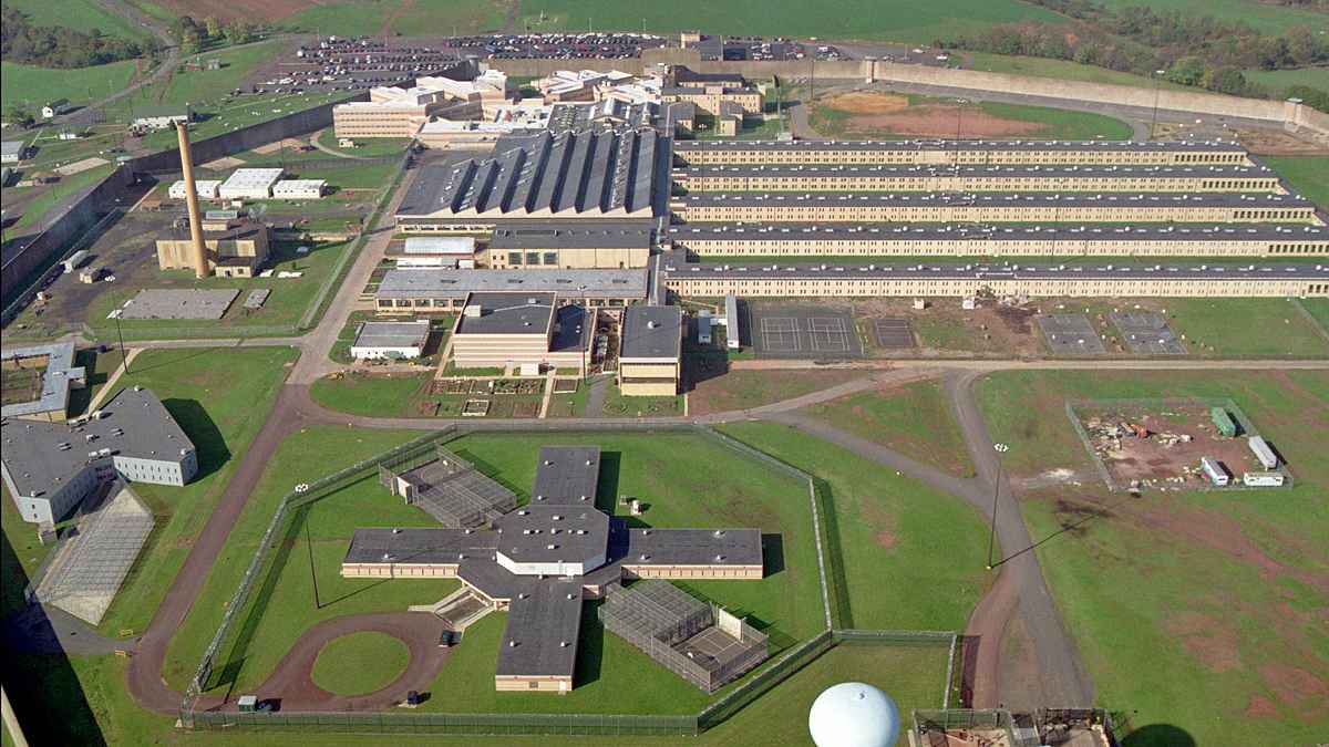 Aerial view of Graterford State Prison in Southeastern Pennsylvania. (Chris Gardner/AP Photo)  