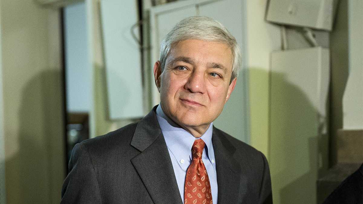  Former Penn State president Graham Spanier.  (AP File Photo/Matt Rourke) 