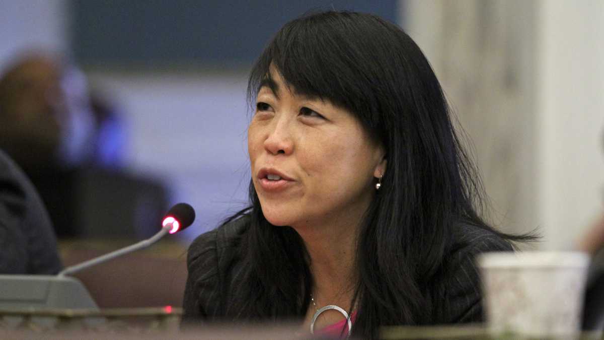 Philadelphia Councilmember Helen Gym.
(Emma Lee/WHYY) 