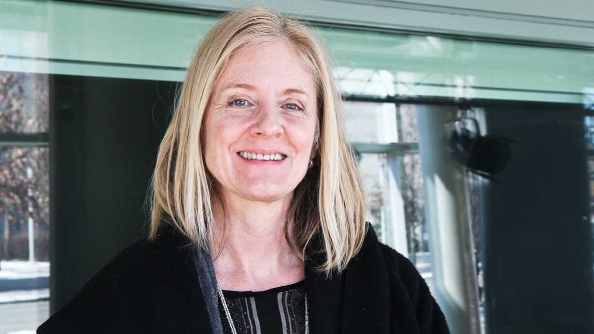  Assistant minister at Christ Church and NewsWorks blogger, Susan Richardson (Kimberly Paynter/WHYY) 
