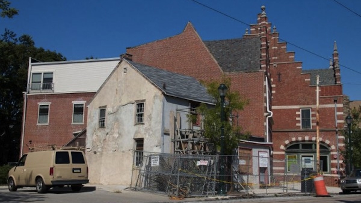  A D.C. start-up's real estate crowdfunding platform could see prompt more revitalization, like this scene in Mt. Airy, along Germantown Avenue. (Jana Shea/for NewsWorks) 