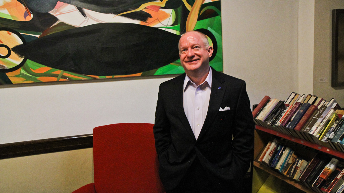  Ted Martin heads Equality Pennsylvania, an organization that works to obtain equal rights for Pennsylvania's LGBT community. (Kimberly Paynter/WHYY) 
