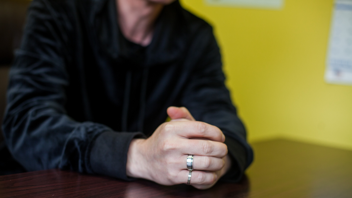 Vitaly, a gay man originally from Moscow, left Russia in the hopes of marrying his partner if they were granted asylum in the U.S. (Brad Larrison for NewsWorks) 