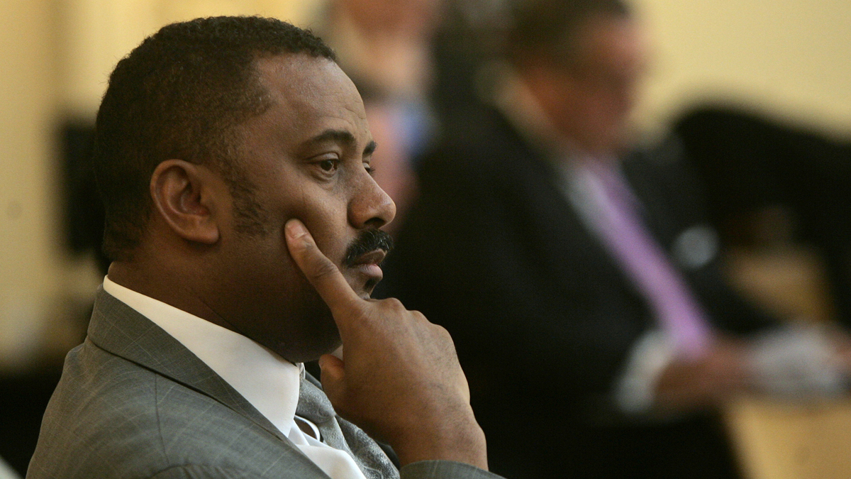  Atlantic City Mayor Lorenzo Langford is one of dozens of New Jersey politicians who accepted illegal financial contributions from engineering firm Birdsall Services Group. (AP Photo/Rich Schultz, file) 