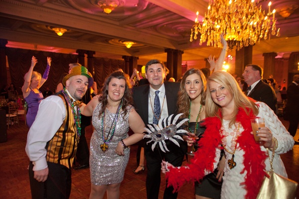 <p><p>EFEPA Camp Achieve counselors Chris Verdi (left) and Allison Delizzio, with Geoff Delizzio, Anna Delizzio, and Kerry Handschuh. (Photo courtesy of Photos by Jonathan Meter)</p></p>
