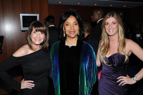 <p><p>Carol B. Tinari (left), Marian Anderson Award Gala Special Guest, actress Phylicia Rashad, known for her role as Claire Huxtable on NBC's "The Cosby Show," and Mia Tinari (Photo courtesy of George B. Feder)</p></p>
