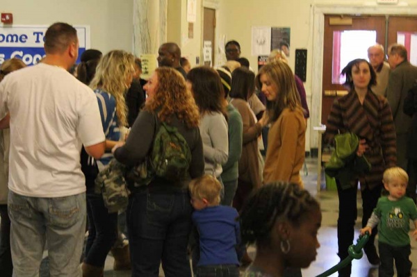 <p><p>Hundreds of residents, parents and Mifflin staffers took part in the weekend festival (Photo courtesy of FOMS). </p></p>
