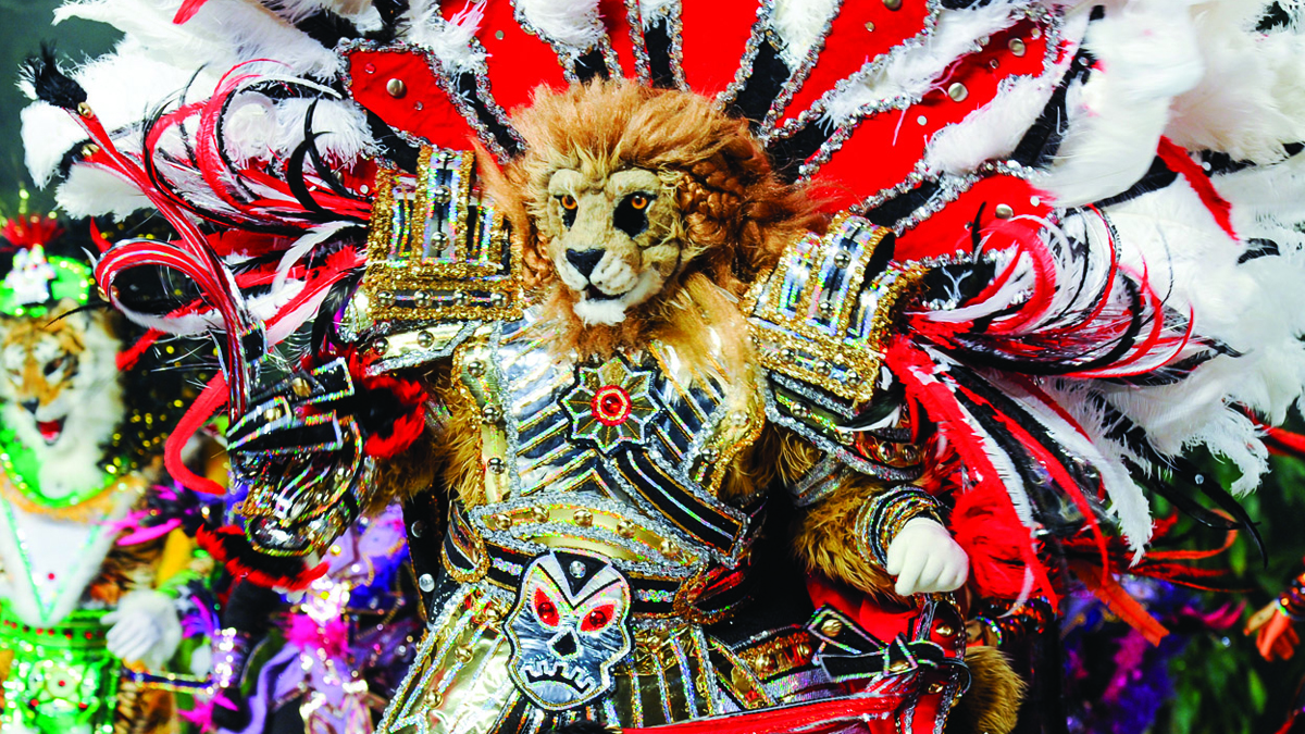  The Mummers are back to ring in the year 2015 with a new parade route. (Photo courtesy of the Fancy Brigades Association) 