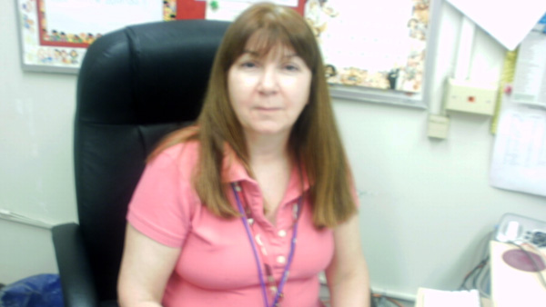  Nancy Henry is a pediatric nurse practitioner who has worked full time for 14 years at Taggart Elementary School, which has 485 students (grades K-8), including three classes of students with multiple handicaps. (Image courtesy of Sharon Smith.) 
