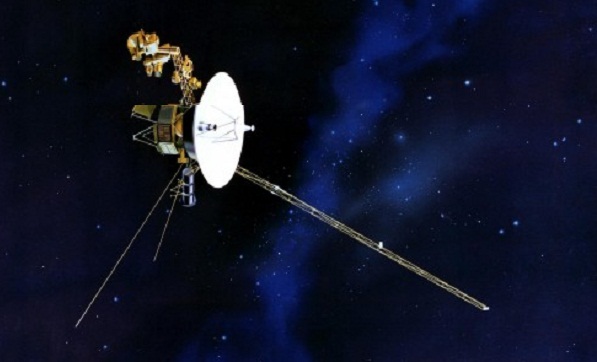  Credit: NASA. An artist's image of Voyager 1, launched 35 years ago and still exploring the far-reaches of the solar system 