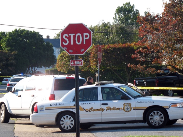 File photo of New Castle County police vehicle. (WHYY file)