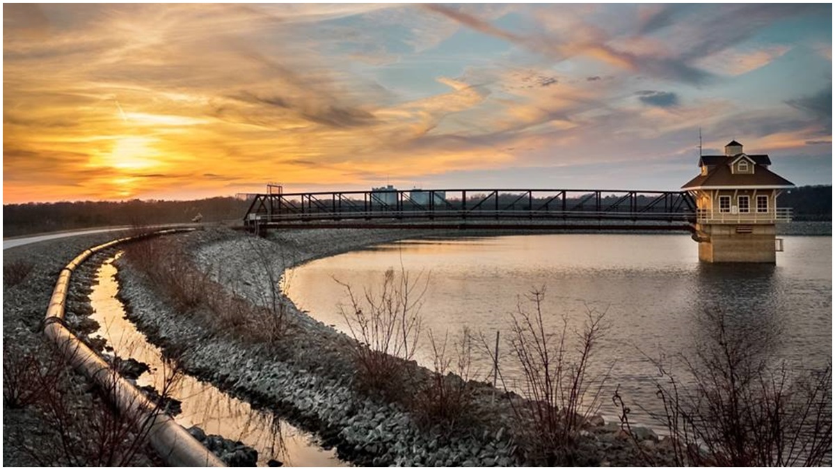  Newark Reservoir (City of Newark Facebook photo) 