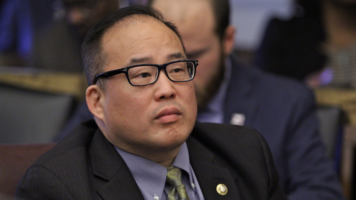  Philadelphia City Councilman David Oh. (Emma Lee/WHYY)  