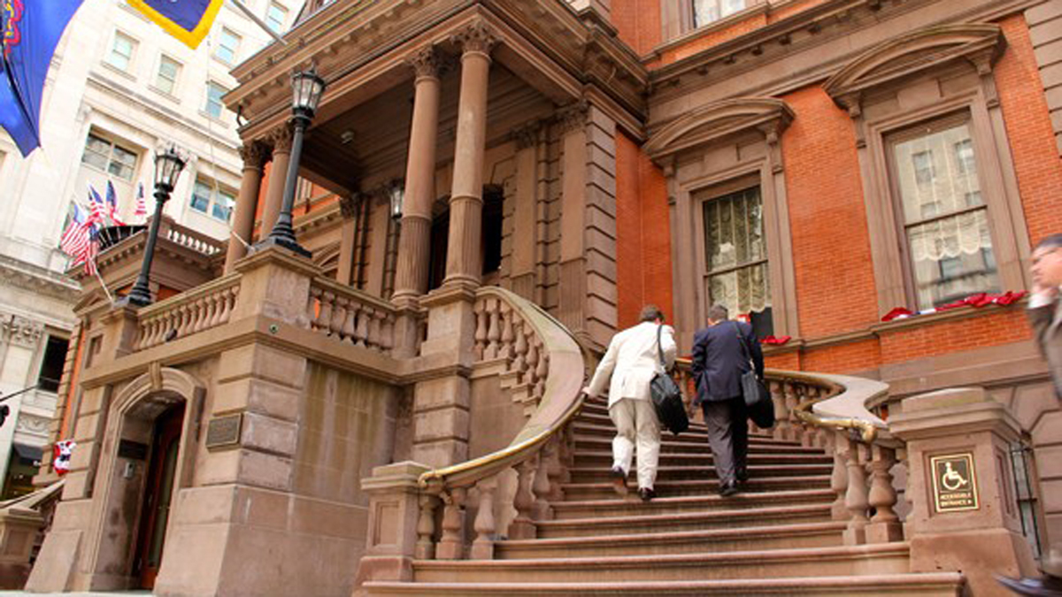  The Union League on South Broad Street at Sansom in Philadelphia (Emma Lee/WHYY, file)  