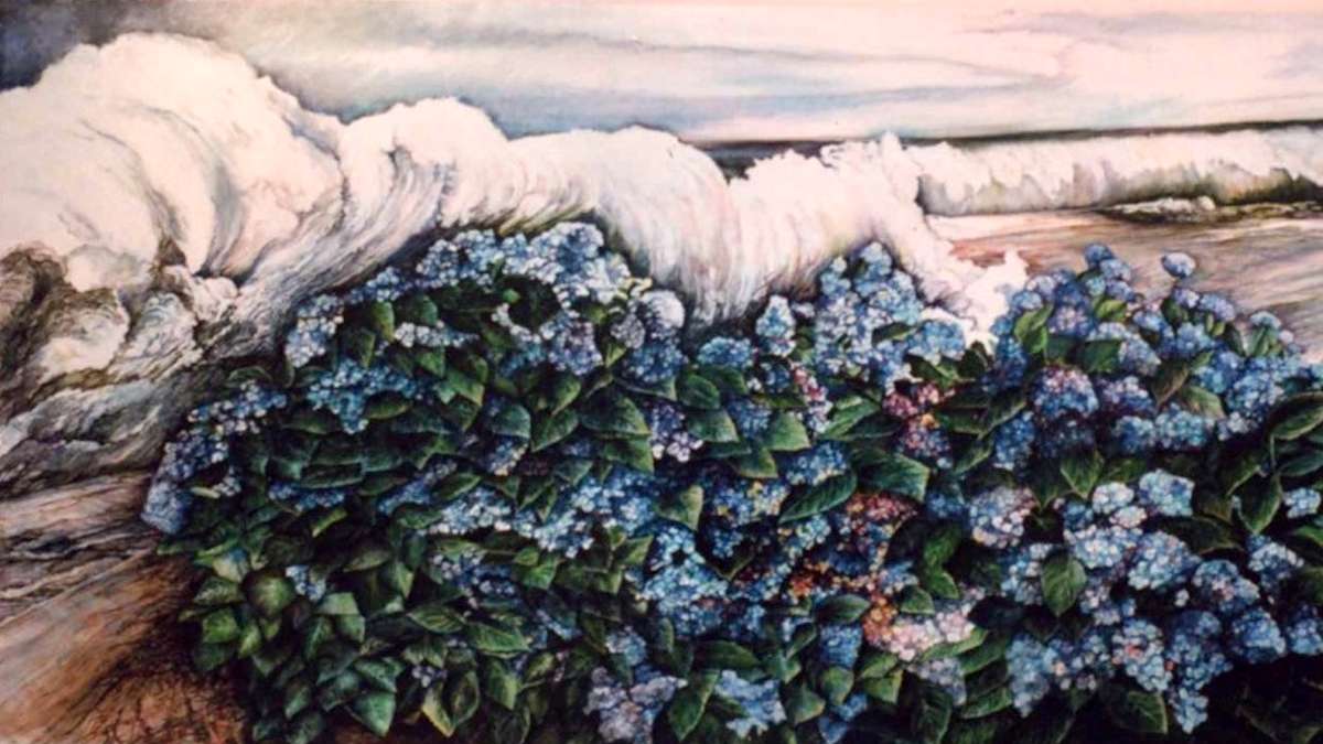 'Tsunami,' 2008, by Paulette Bensignor (Paulette Bensignor/for Great Bay Gallery)