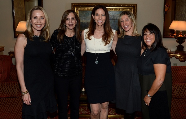 <p><p>Event chair Lynn S. Shecter (center) with host committee members Mary Parenti (left), Hilarie L. Morgan, Hope Cohen and Helaine S. Banner (Photo courtesy of Flewellen Photography)</p></p>

