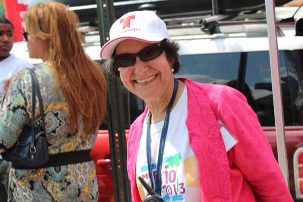 Carmen Febo San Miguel,  president of the Taller Puertorriqueno and the mastermind behind the yearly fair which she describes, “focuses on Latino arts and culture, economic development and education,