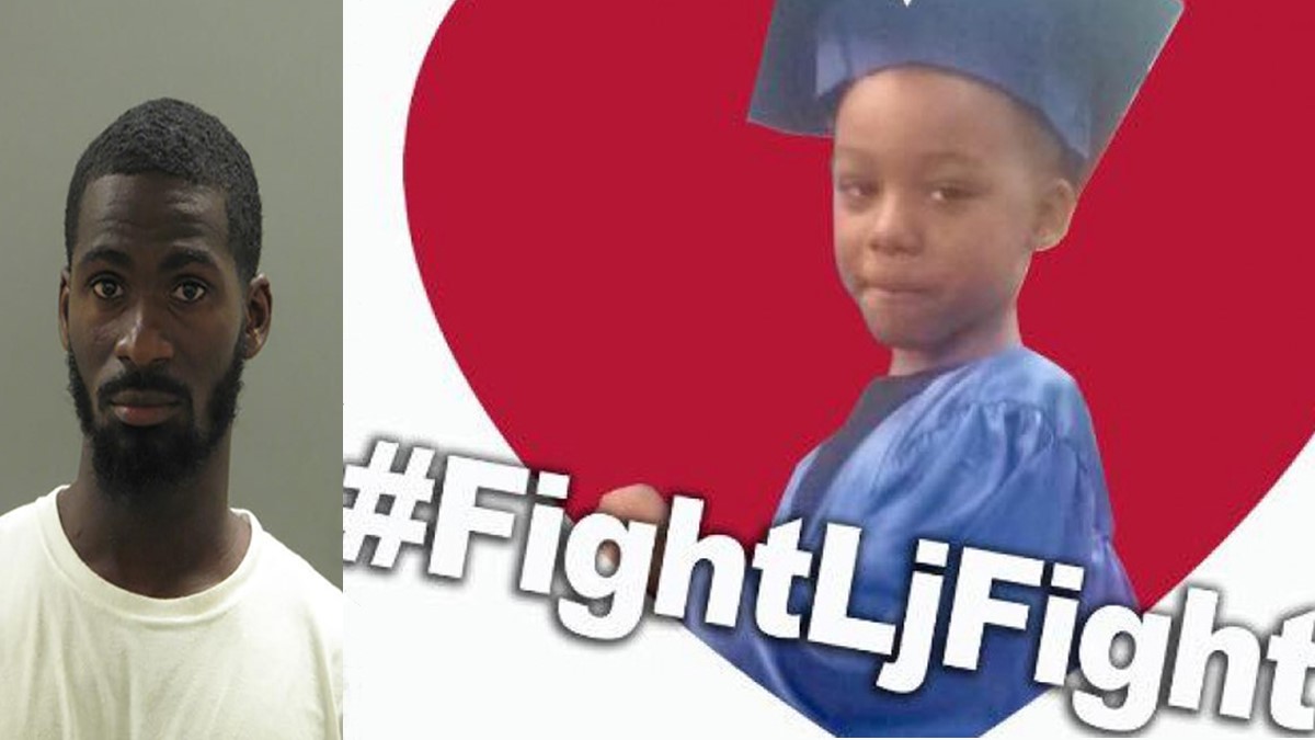  Authorities now say Michael Pritchett, 32, a convicted heroin trafficker, is the gunman whose errant shot struck 6-year-old Jashown Banner in Wilmington on June 6. (Left, police photo; right, courtesy of Banner family) 