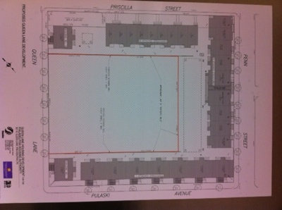 <p><p>Survey showing Potters Field and proposed houses. (Amy Z. Quinn/for NewsWorks)</p></p>
