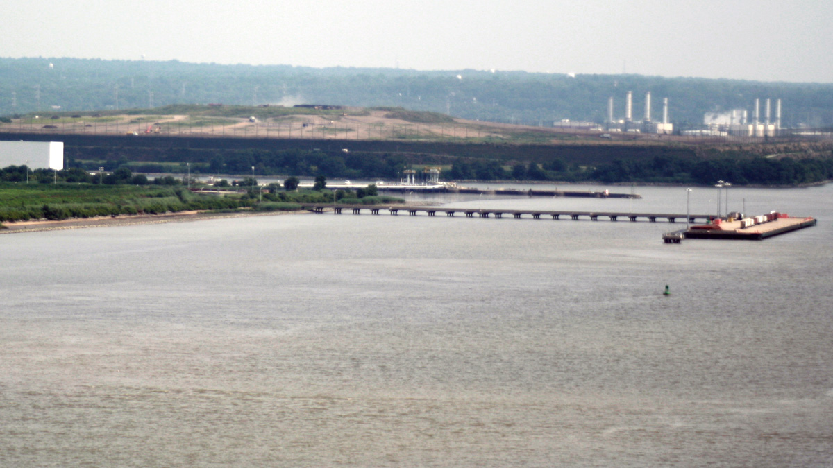  Gov. Carney, signed legislation to repurpose abandoned industrial sites. (Newsworks/Mark Eichmann) 