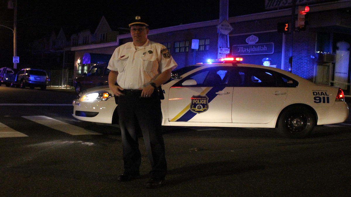  Lt. Dennis Rosenbaum of the 14th Police District (Matthew Grady/for NewsWorks) 