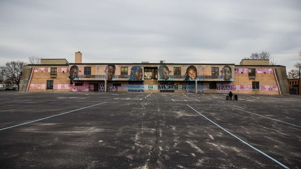 Richard Wright elementary school in North Philadelphia.