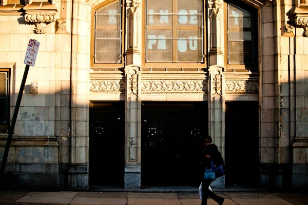 <p><p>A sign outside of John L. Kinsey School in North Philadelphia reads, "Kinsey Proud." The school could close at the end of the school year. (Brad Larrison/for NewsWorks)</p></p>
