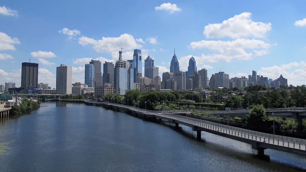  The Philadelphia skyline (Ashley Hahn / WHYY) 