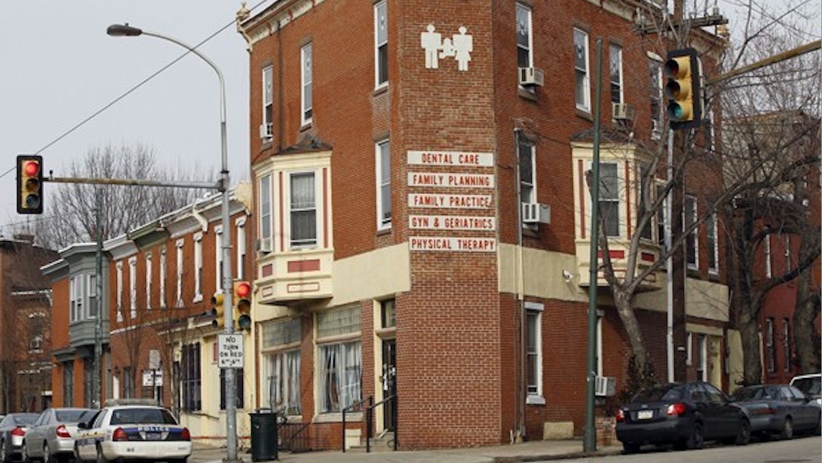  Gosnell's clinic. (AP Photo/Matt Rourke)  
