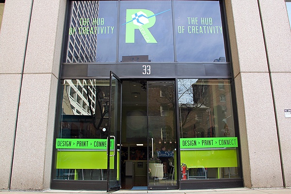 <p>Keith Leaphart's print business at 33 S. 18th St., is having a busy holiday season. (Emma Lee/for NewsWorks)</p>
